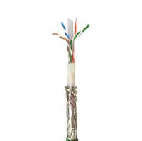 Kabel Jaringan LAN Ethernet Kecepatan Tinggi CCA / COPPER Sftp Berlapis Baja CAT5 CAT5E CAT6 CAT7 CAT8 305M