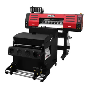 Impressora dtf de alta qualidade, filme para animais de estimação de 12 polegadas, impressora de camisetas, dupla xp600 dtf, 30cm, com máquina de agitação em pó