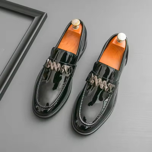 Zapatos Oxford de Cuero Genuino para Hombre 2025, Zapatos Formales de Negocios de Primera Calidad, Impermeables, Cómodos, con Cordones, para Oficina, Trabajo, Bodas - Product Image 3