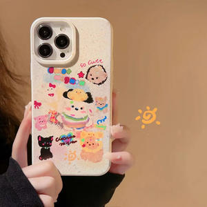 100% kompost ier bares Weizens troh freundlich Biologisch abbaubarer UV-Druck Handy Stoß feste Hülle für iPhone 16 15 141 13 Pro max - Product Image 2