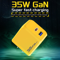 Chargeur rapide USB GaN 35W SDL Factory Direct avec sortie 5V/3A Type-C QC3.0 & PD pour ordinateur portable et smartphone