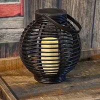 Lanternes décoratives modernes résistantes à la chaleur, design en cage d'aluminium pour jardin, Pâques, décoration de la maison