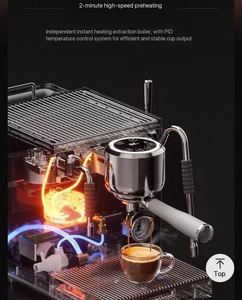 Chất lượng cao 9-Bar Espresso Máy pha cà phê chuyên nghiệp thiết bị quán cà phê với opv bên trong để sử dụng kinh doanh - Product Image 5
