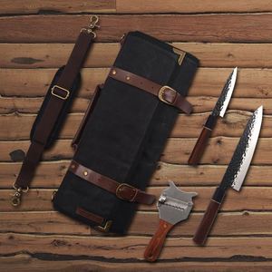 Étui de rangement pliable pour couteaux de chef, personnalisé avec logo, en matériau durable, pour hommes, vente en gros, échantillon gratuit - Product Image 5