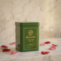Nouvelle Tendance : Boîte à Thé Carrée Personnalisée avec Deux Couvercles, Design Unique, Fabriquée en Fer Blanc Durable