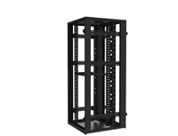Armoire de serveur 800 mm, armoire de centre de données 600x1200, haute ventilation, porte en maille hexagonale, capacité de charge 3000 kg