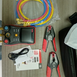 UNI-T UT336E KIT Manómetro Digital Inalámbrico con Pinzas de Temperatura para Medición de Supercalentamiento/Subenfriamiento, Comunicación USB, Soporte OEM Personalizado - Product Image 2