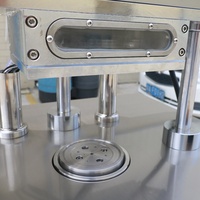Machine de scellage sous vide semi-automatique à injection d'azote pour aliments