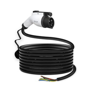 Cable de Carga para Vehículos Eléctricos Zencar de 16 A y 3,6 KW, 32 A y 7 KW, con Enchufe J1772 Tipo 1, IP66, TPU, Cable de Carga Rápida para Vehículos Eléctricos con Extremo Abierto - Product Image 1