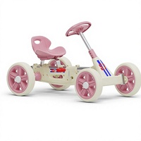 Go Kart Pedal Plastik GIMA GM-P-5 untuk Anak Usia 2-7 Tahun, Kursi Dapat Disesuaikan, Mainan Luar Ruangan yang Aman, OEM Custom