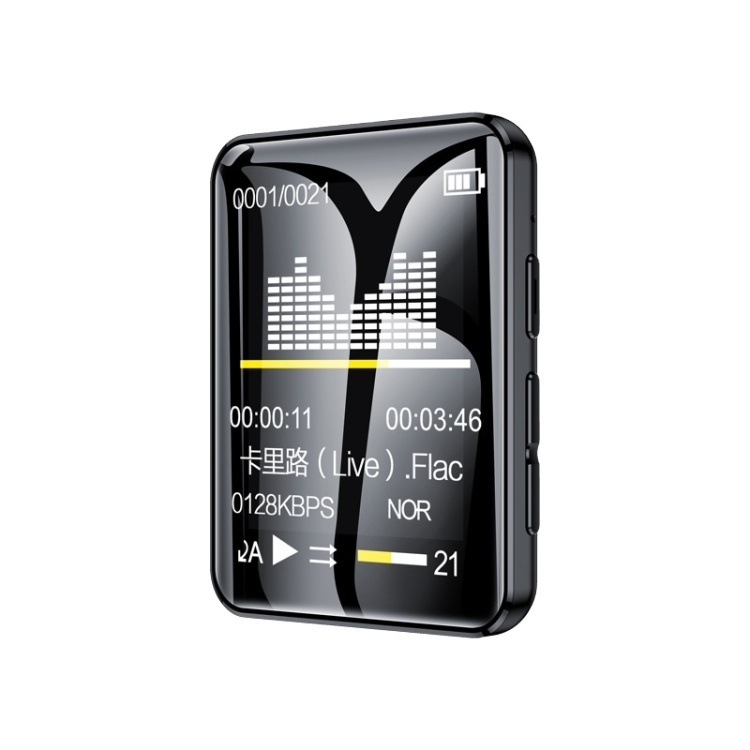 2022 newest M21 1.77 inch TFT Screen Support Dictionary 16GB MP3 Music Player Recorder E-Book with Clip