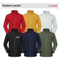 Chaquetas Impermeables de Alta Calidad para Hombre, Chaquetas Cortavientos Delgadas de Otoño Unisex con Logotipo Personalizado, Chaquetas de Exterior al por Mayor