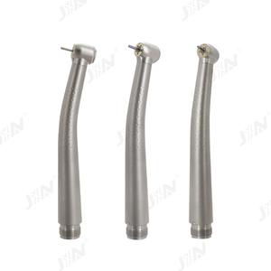 Jingnuo <span class=keywords><strong>High</strong></span>-End ad alta velocità <span class=keywords><strong>Handpiece</strong></span> dentale tutto titanio metallo manico 5 luci LED 5 ugelli fori 2/4 turbina giapponese ceramica - Product Image 2