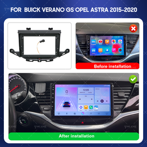 Fabbrica caldo-vendita telaio autoradio per BUICK VERANO <span class=keywords><strong>OPEL</strong></span> ASTRA 2016-2020 9 pollici UV nero Gps Auto Insrall pannello Touch Screen telaio - Product Image 6