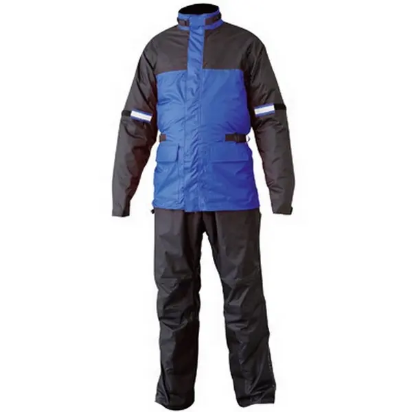 Custom Motorcycle 2 piece Rain Suit, pvc rain suit, rain suit pvc polyester