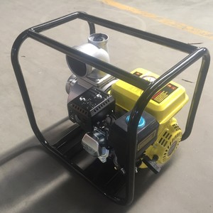 Pompe à eau à essence 7 CV, corps en aluminium 4 pouces, haut débit, pour l'irrigation agricole et le pompage sur chantier - Product Image 1