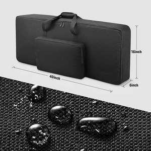 Bolsa para Teclado de Piano Electrónico de Tela Resistente, Impermeable y Ligera de 600D, Fábrica BSCI - Product Image 5