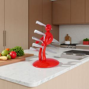 Ensemble de couteaux de cuisine en gros avec bloc de rangement - Product Image 1