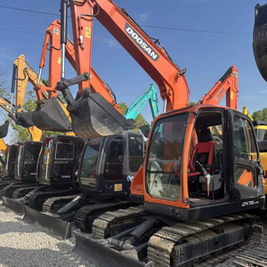 Doosan DX75 7ton Excavator High Performance <b>Second</b>-<b>Hand</b> Machine 90% Korea Origin Quality Motor Engine Gearbox Gear Pump Bearing - Product Image 1