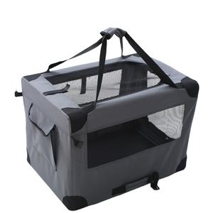 <span class=keywords><strong>Jaula</strong></span> para coche de gato y <span class=keywords><strong>perro</strong></span> directo de fábrica, <span class=keywords><strong>jaula</strong></span> suave plegable de <span class=keywords><strong>viaje</strong></span> para mascotas con marco de acero - Product Image 1