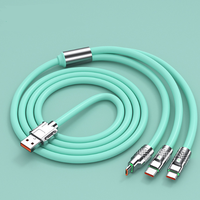 Kabel USB Type C Multi-Warna dari Paduan Seng untuk Pengisian Cepat & Transfer Data untuk Ponsel, Mobil, dan Rumah
