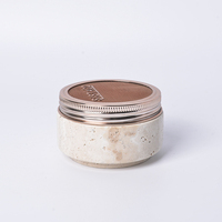 Vente en gros de pierre de décoration d'intérieur en travertin décor Bakhoor brûleurs pierre beige travertin Oud Bakhoor brûleur boîte à bijoux manucure