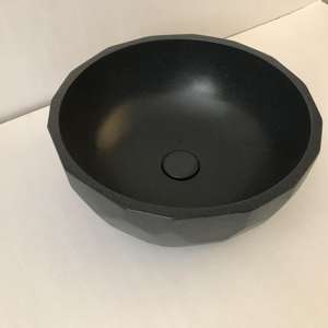 Évier de salle de bain rond, comptoir, en béton, lavage à <span class=keywords><strong>main</strong></span>, usine - Product Image 4