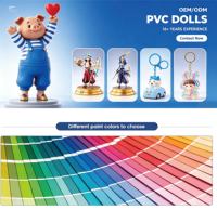 Ensemble de jouets en PVC en boîte surprise avec finition vernie brillante et revêtements doux au toucher, emballage d'origine, cadeau pour les 14 ans et plus