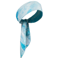 Foulard de sport pour la course et l'équitation, avec gel rafraîchissant pour compresses chaudes et froides, en coton/polyester/spandex, motif géométrique, long