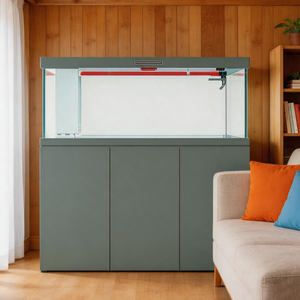 <span class=keywords><strong>Aquarium</strong></span> rectangulaire de luxe en verre <span class=keywords><strong>100L</strong></span> avec filtre de fond et fonctionnement silencieux pour bureau - Product Image 6