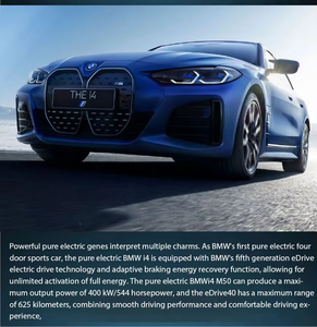 BMW i4 <span class=keywords><strong>E</strong></span> Drive 2025, 0.24Cd de Baja Resistencia Aerodinámica, 182 km/<span class=keywords><strong>h</strong></span> Máx., Techo Panorámico, Pantalla Curva - Product Image 6