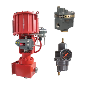 Fisher 2625 Volume Boosters, amplificateur de volume pneumatique avec DVC6200, Emerson Fisher 67CFR, vanne de réduction de pression, fournisseur en stock - Product Image 1