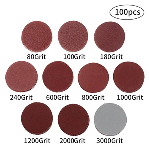 Sanding Discs 50mm 2in Adhesive Backed <b>Foam</b> <b>Pad</b> With Mandrel For Grinding Polishing Tools - Product Image 5