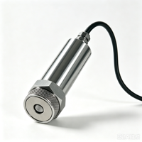 Transmitter Getaran Frekuensi Tinggi Industri 10-5000Hz IP65 ±16g Sensor RS485 3-Axis untuk Pemantauan Kerusakan Gearbox