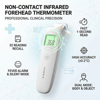 Thermomètre électronique imperméable à usage familial, numérisation rapide, thermomètres numériques infrarouges médicaux