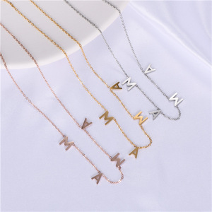 Collar Gargantilla KISSWIFE para Mamá con Letras en Acero Inoxidable Chapado en Oro de 18K, Joyería de Regalo para Madre - Product Image 6