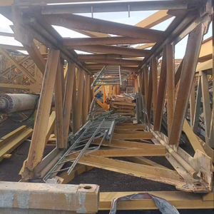 Mesin <span class=keywords><strong>Hoist</strong></span> MC320 derek konstruksi menara bekas 7032-12t Top datar dengan Gearbox Motor & mesin untuk bangunan efisiensi tinggi - Product Image 4