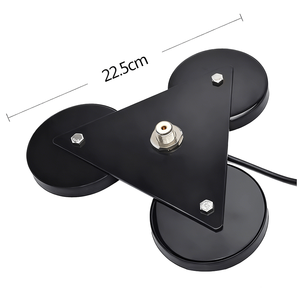 Base magnétique mobile pour voiture, robuste, diamètre 90 mm x 3, avec connecteur SO239 - Product Image 5