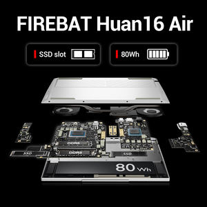Laptop Gaming de Alta Calidad Nuevo Modelo Firebat Huan 16 Air con CPU AMD R7 8745HS y GPU RTX 4060 8G - Product Image 2