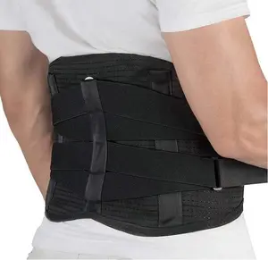 Cinturón Lumbar de trabajo para hombre y mujer, entrenador de cintura Delgado térmico, recortador de cintura, soporte de cintura inferior, faja para el dolor de espalda y columna vertebral