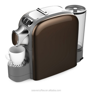 Macchina per Caffè Espresso Domestica in Offerta, Macchina per Caffè Italiana OEM Rossa in ABS, Tazza Grande / Tazza Piccola, Parti di Ricambio Gratuite 1100 - Product Image 1