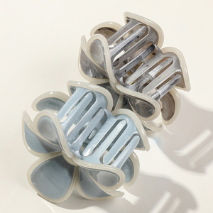 Elegante e dolce artigli per capelli a forma <span class=keywords><strong>di</strong></span> fiore semplice stile alla moda artiglio per capelli per <span class=keywords><strong>donna</strong></span> dietro la <span class=keywords><strong>testa</strong></span> accessorio Logo personalizzato - Product Image 3