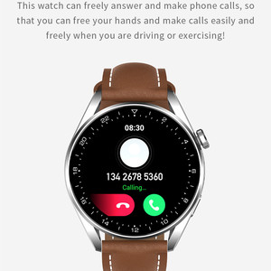 WS3 pro-reloj inteligente para hombres y mujeres, pulsera redonda, con aplicación Rdfit IP67, resistente al agua, con 2 estilos de menús, Control de Vídeo corto - Product Image 5