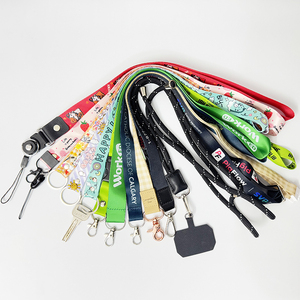 Low MOQ Custom Printed Airbus Lanyard Strap Blank Sublimation Logo Promotion Lanyard Accessories Made of Polyester