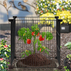 Installation facile, fournitures de jardin carrées en métal, protecteur de plantes pour jardins - Product Image 1