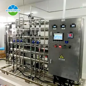 Tratamento industrial da água do rio do poço do sistema de osmose do RO 1000L/H