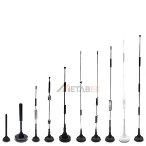 Antena basis magnetik 7dBi pendapatan tinggi untuk penguat sinyal 4G LTE 700MHz/2700MHz