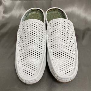 Sandalias de cuero genuino para hombre, estilo mocasín sin talón, para exteriores, venta al por mayor, OEM, personalización de LOGO de fábrica - Product Image 6