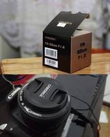 Yongnuo YN50mm F1.8 AF MF objectif objectif mise au point automatique pour Nikon D800 D300 D700 D3200 D3300 D5100 D5200 D5300 appareil photo reflex numérique