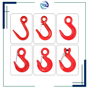 G80 hợp kim thép chuỗi Sling 1 chân 2 chân 4 chân nâng Sling với móc cho nhiệm vụ nặng nề cần cẩu Palăng - Product Image 5